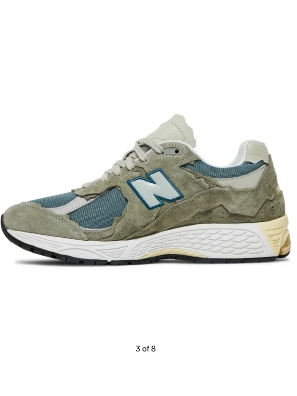 New Balance Mirage Gray & Teal 2002R Sneaker